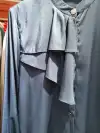 Fashionable collared button women's top 20 details Picture
